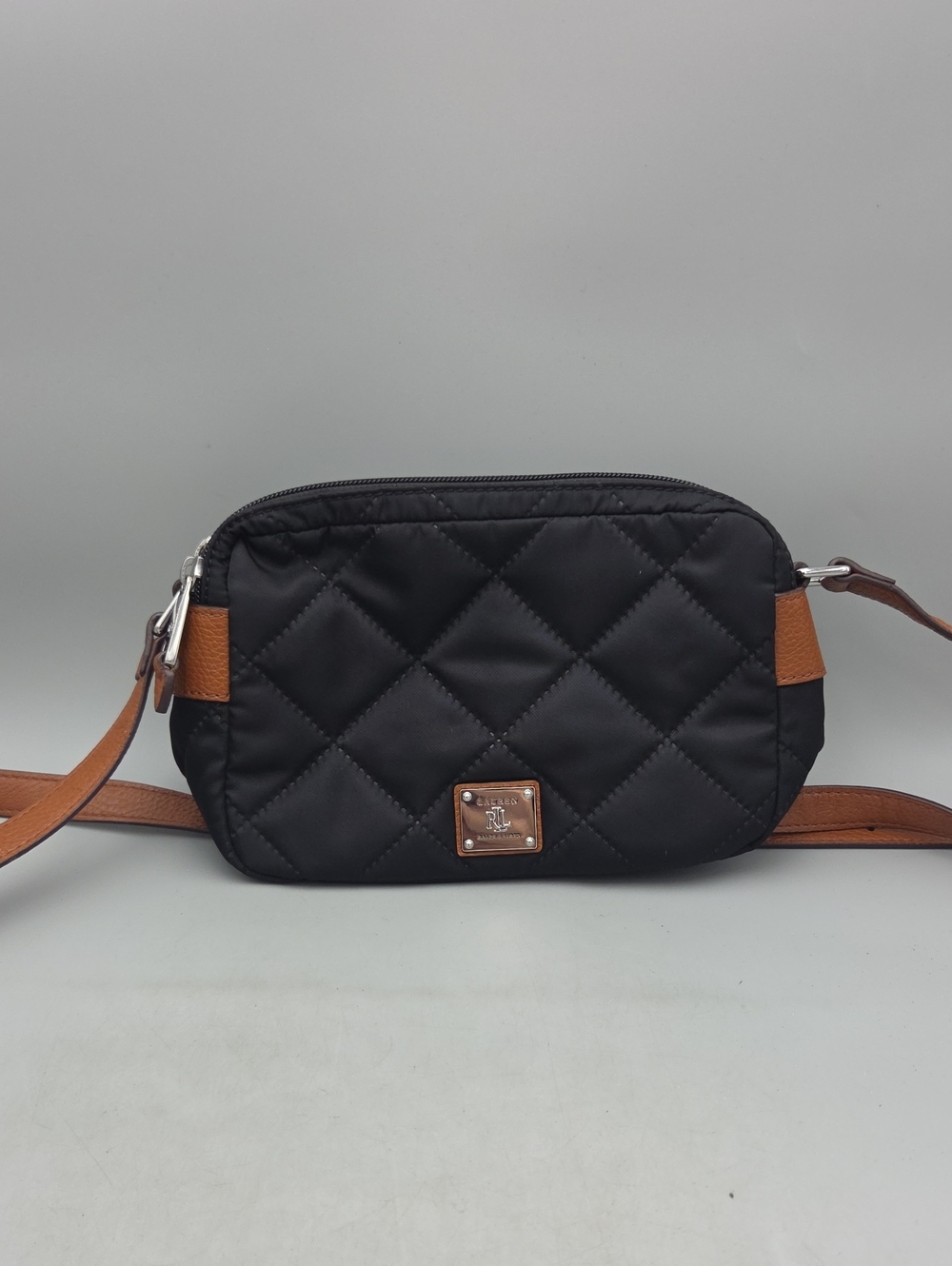 Lauren Ralph Lauren crossbody bag Black Quilted